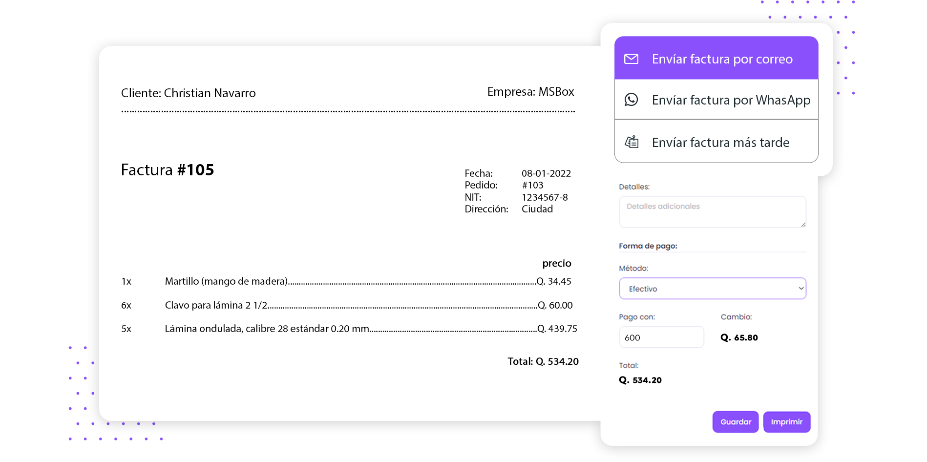 Facturación electrónica